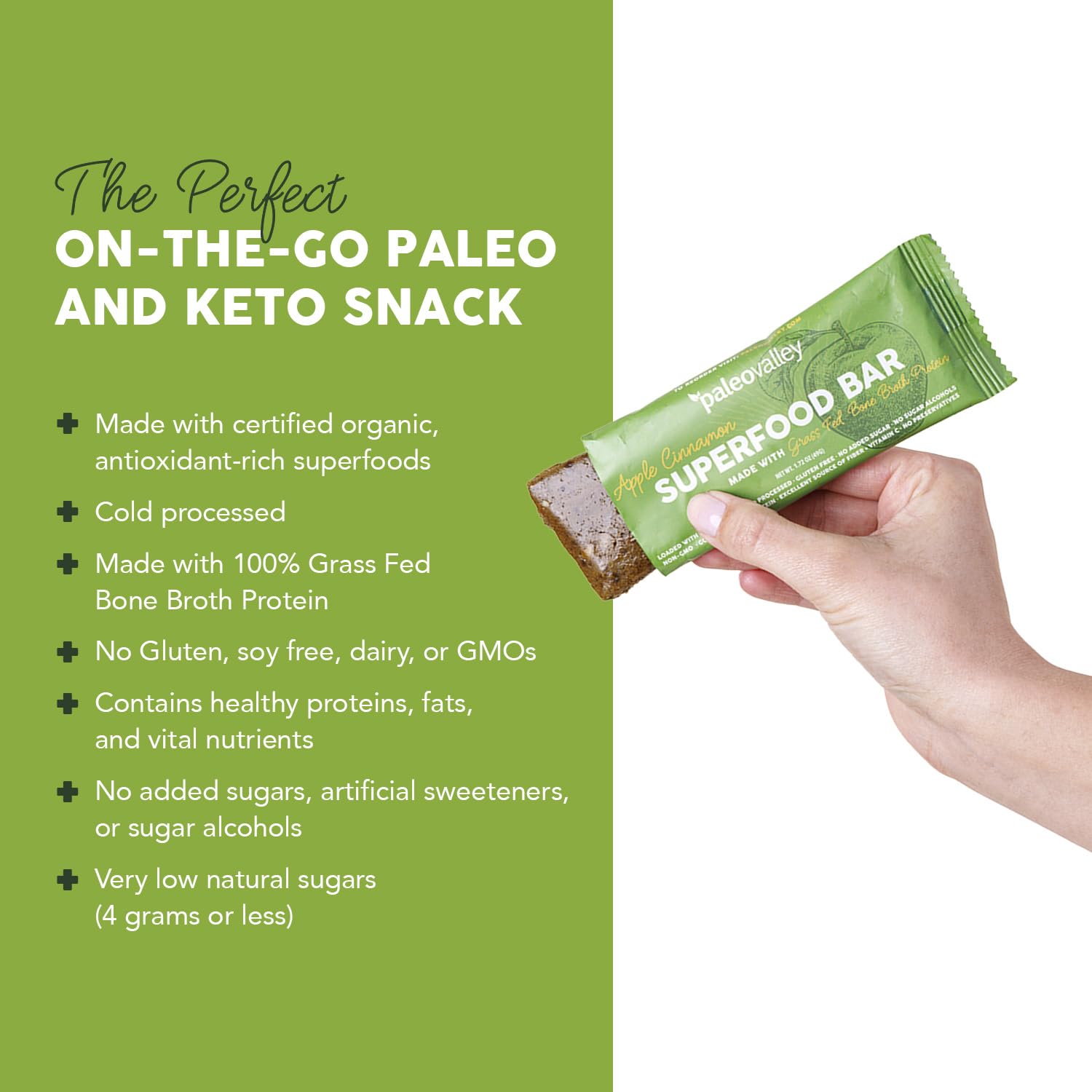 Paleovalley Barra Sin Gluten Grano: opción libre de trigo para dietas.