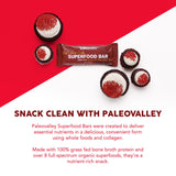 Barras Paleovalley, proteína de caldo de huesos para soporte digestivo.
