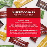 Barras Paleovalley, aptas para dietas sin gluten, sin granos y sin alérgenos.