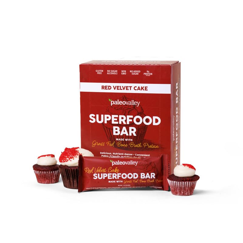 Barras Paleovalley, empaque práctico para snack portátil de Red Velvet.
