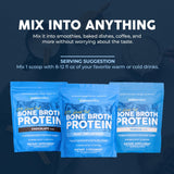 Paleovalley bone broth protein powder in gluten-free baking enhances texture