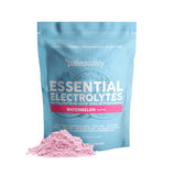 Paleovalley electrolitos sandía: polvo en vaso para hidratación y energía.