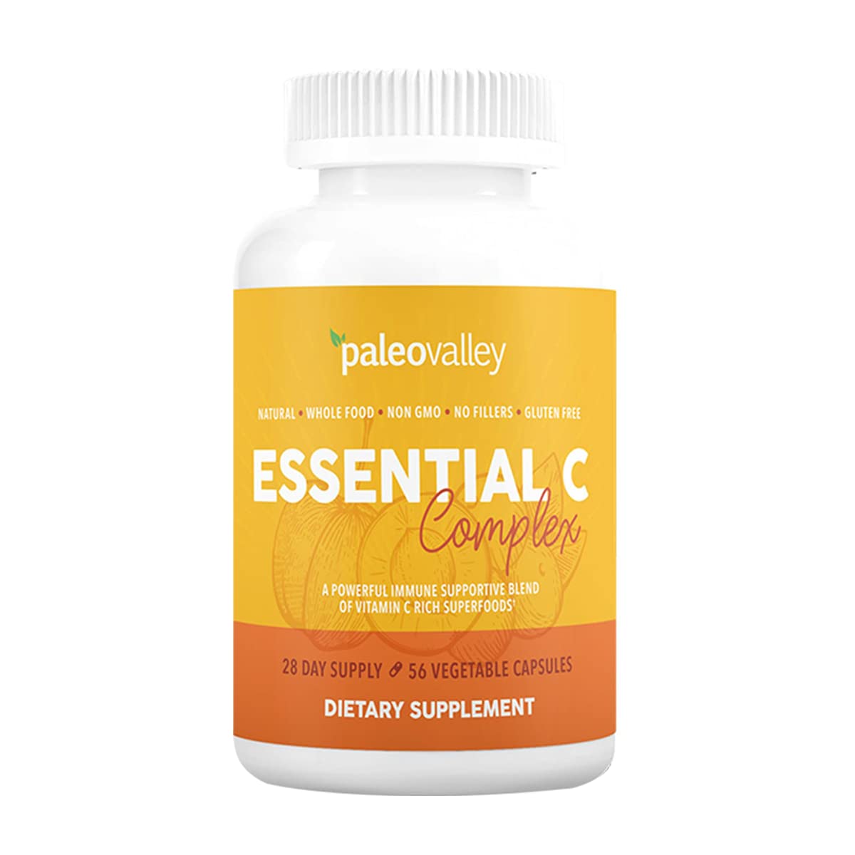 Paleovalley Esencial C Complejo botella: vitamina C natural para uso diario