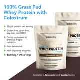 Paleovalley etiqueta sabor chocolate, enfoque en sabor y energía para entrenamientos