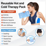 Pallesen Ice Pack azul, diseño cómodo para uso diario.