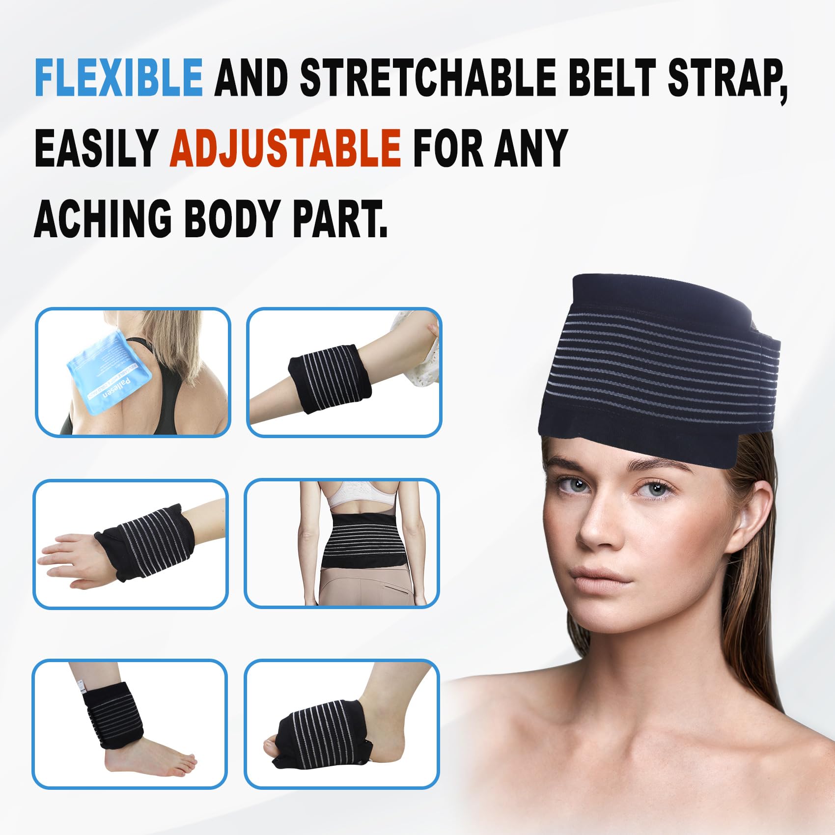 Pallesen Ice Pack apta para congelar o calentar para terapia.