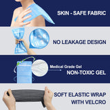 Pallesen Ice Pack de gel suave para terapia cómoda.