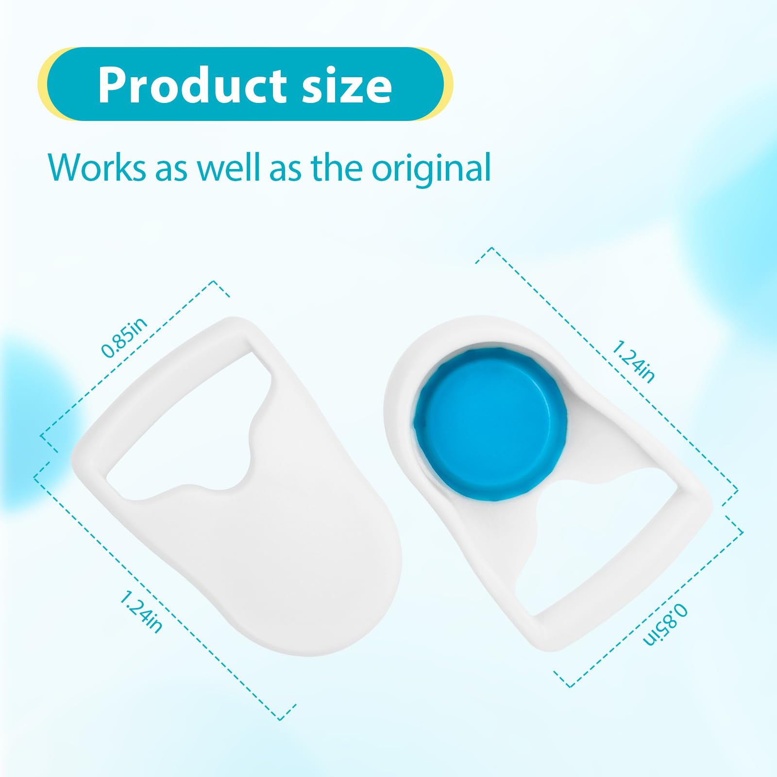 PalpitateC clip magnético para ResMed AirFit F20: compatibilidad y sujeción confiable
