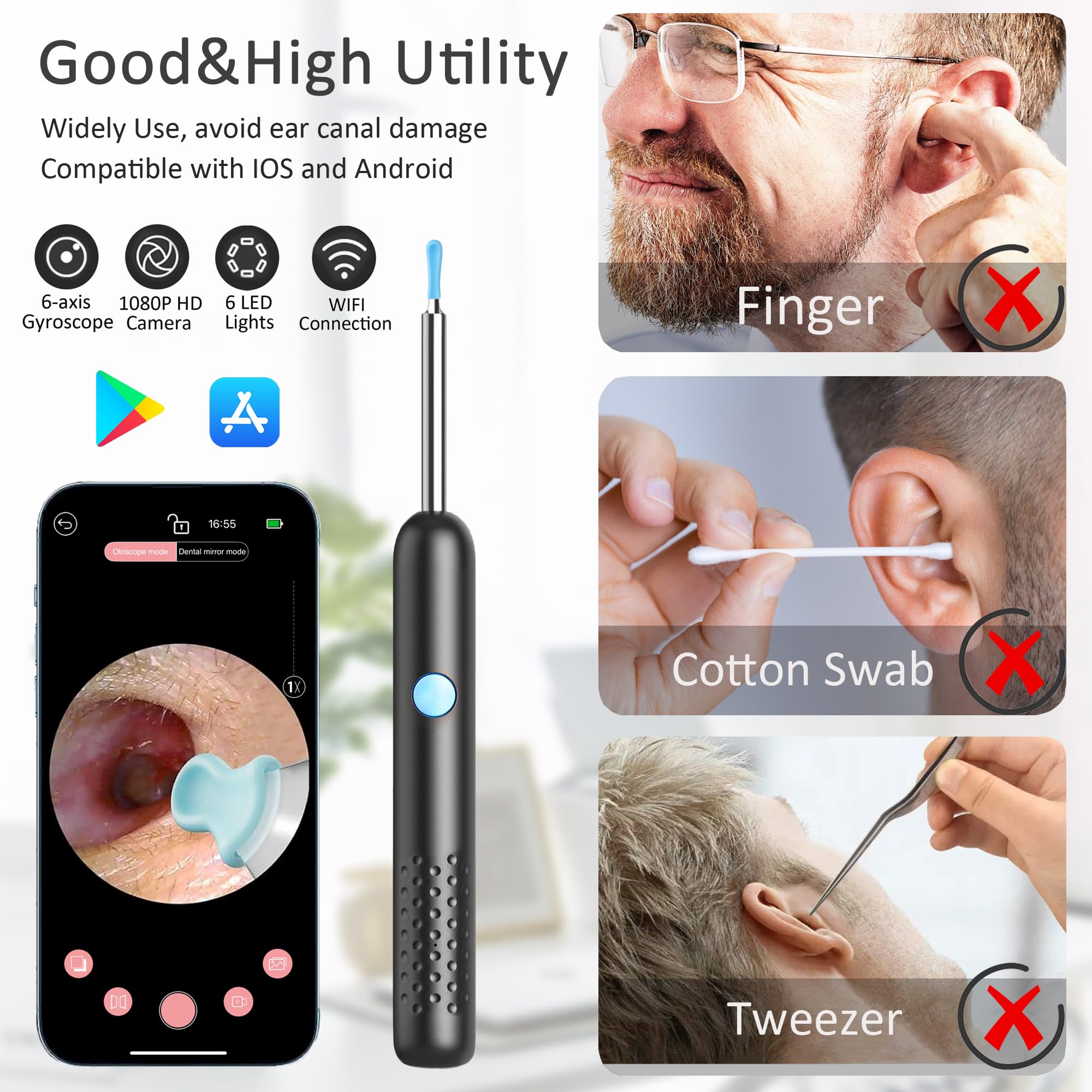 Compatibilidad con Android e iOS para conexión rápida y segura.