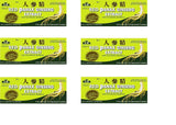 Royal King Red Panax Ginseng, empaque de 6 cajas, sabor agradable para energía diaria