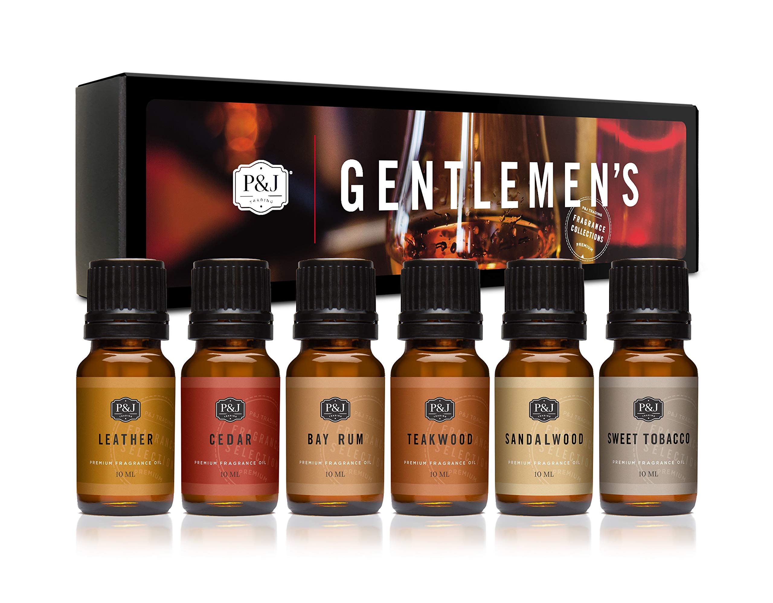P&J Trading aceites de fragancia en frasco ámbar para difusor de casa, aroma duradero