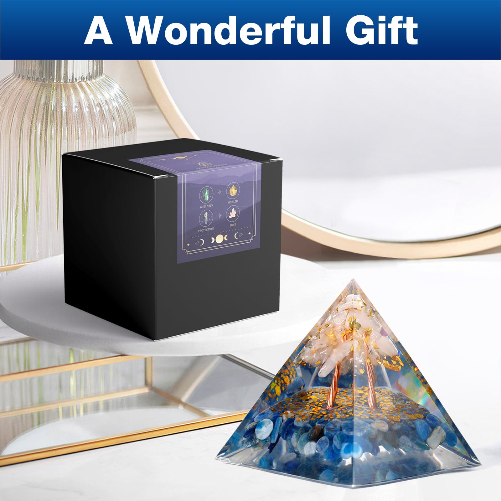 pankósmios pirámide regalo especial para seres queridos.