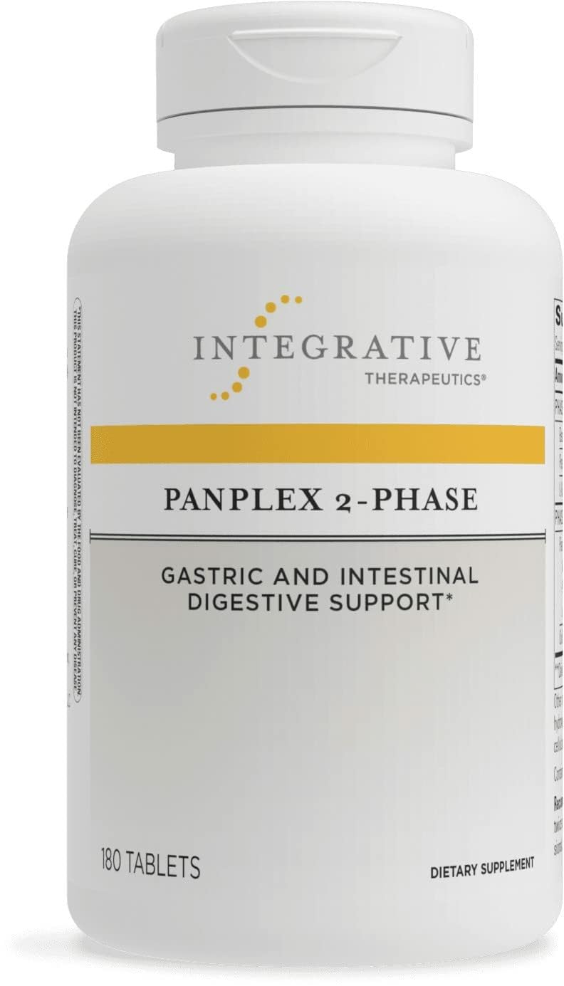 Integrative Therapeutics Panplex 2-Phase, cápsulas para apoyar la digestión diaria y el bienestar intestinal.