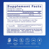 Pantethine de Pure Encapsulations: etiqueta frontal que destaca ingredientes de alta pureza.
