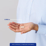 Pantethine de Pure Encapsulations: cápsulas con textura suave para consumo cómodo.