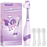 Papablic Arya cepillo con unicornio y cubierta, ideal para hacer divertido el cepillado.