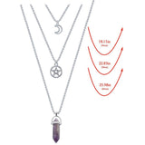 papasgix collar cristales chakras, equilibrio emocional