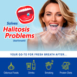 CoolCaps es libre de azúcar y gluten, opción consciente para el aliento.