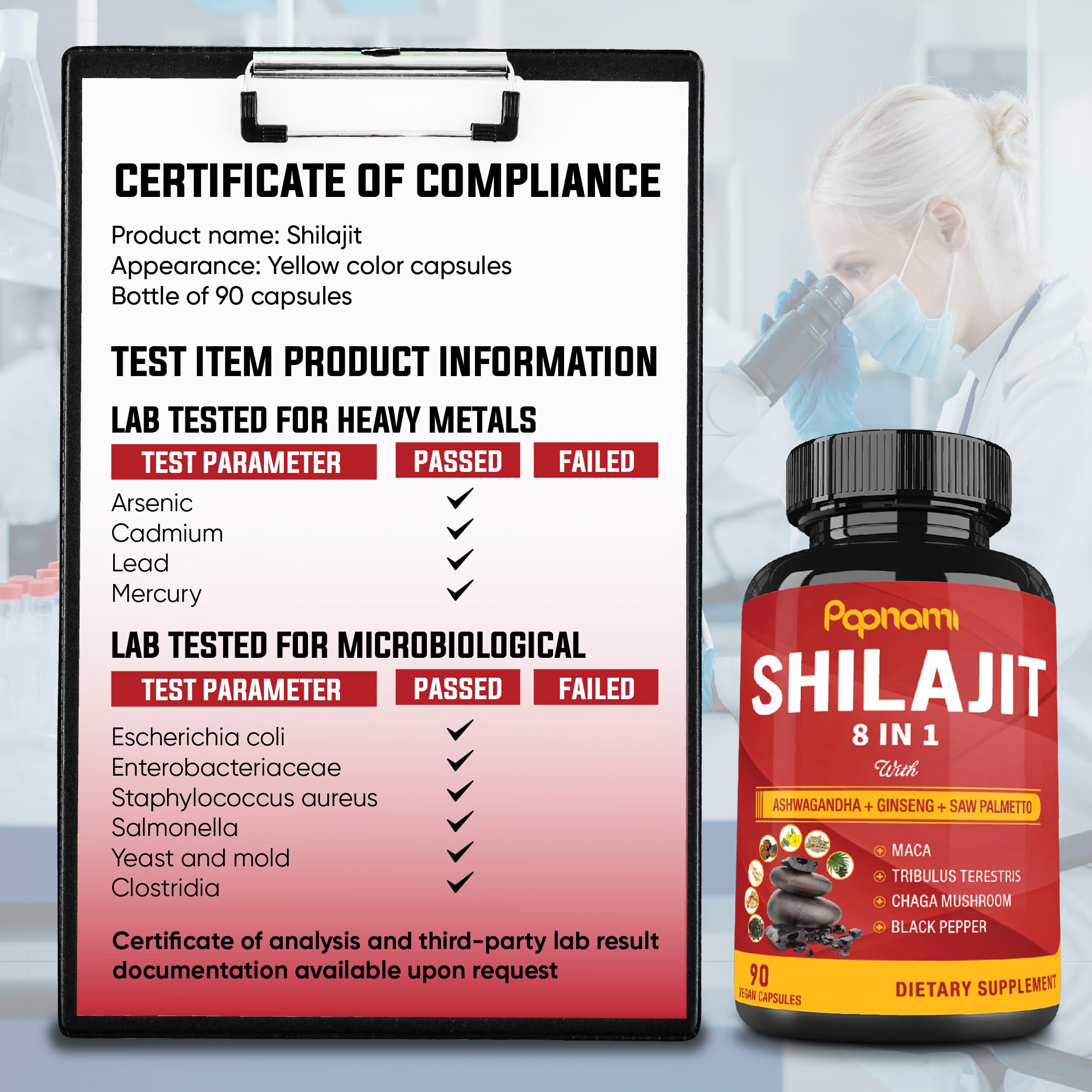 Papnami Shilajit Pimienta Negra: mejor absorción y uso de nutrientes.