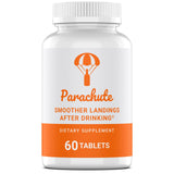 Parachute DHM y cardo mariano: tabletas para apoyar el metabolismo del alcohol.