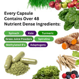 Paradise Herbs 48 superalimentos orgánicos para vitalidad diaria