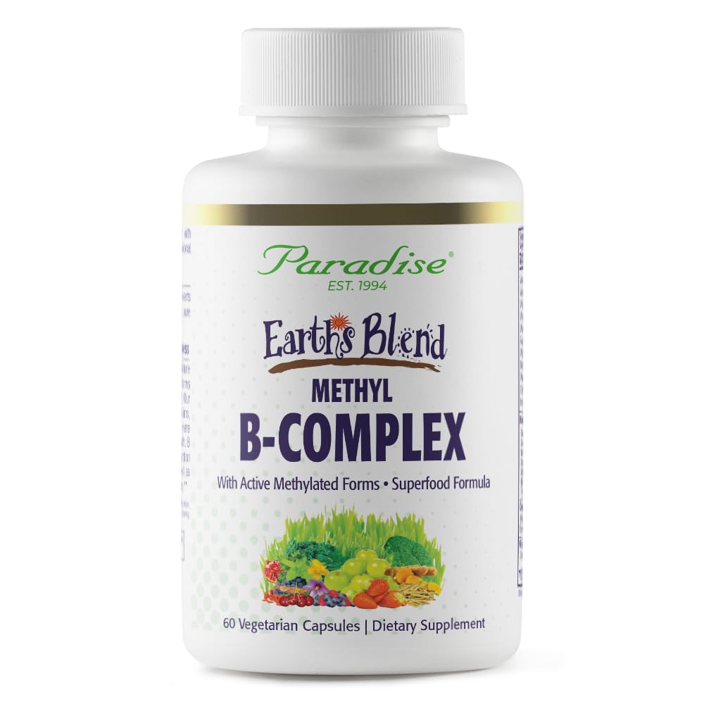 Paradise Herbs B-Complex cápsulas compactas para energía diaria