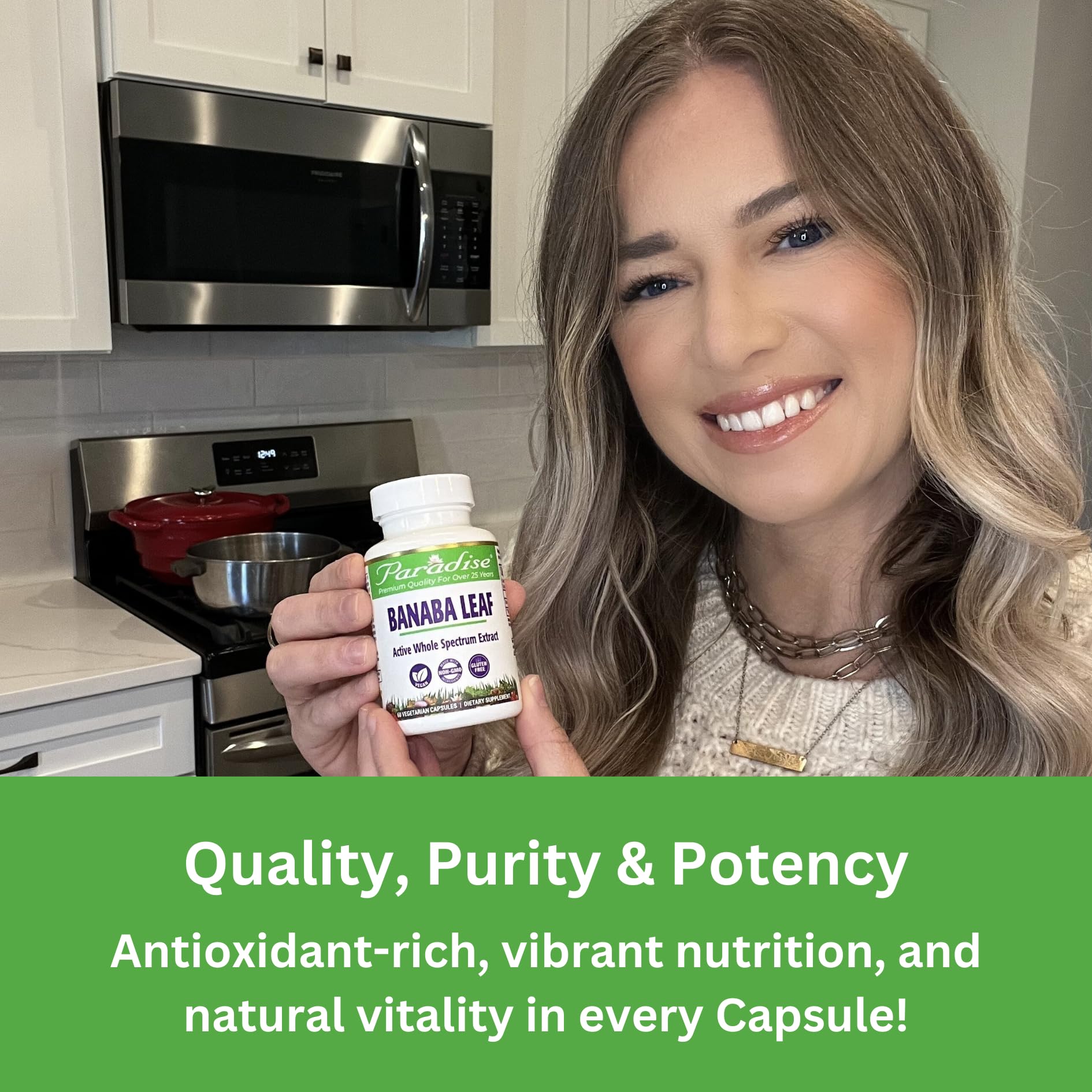Paradise Herbs Active Whole Spectrum mantiene la sinergia de plantas.