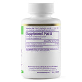 Paradise Herbs Ginkgo Biloba Extract, etiqueta informativa útil para plan de suplementación