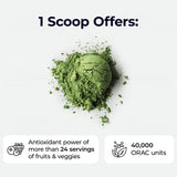 Paradise Herbs ORAC Energy Greens, verduras e hierbas seleccionadas para color y nutrientes diarios.