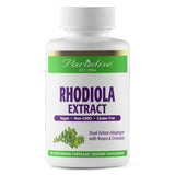 Extracto de Rhodiola Paradise Herbs 500 mg: cápsulas vegetales para energía sostenida.