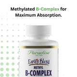 Vitaminas B metiladas Paradise Herbs para mejor absorción