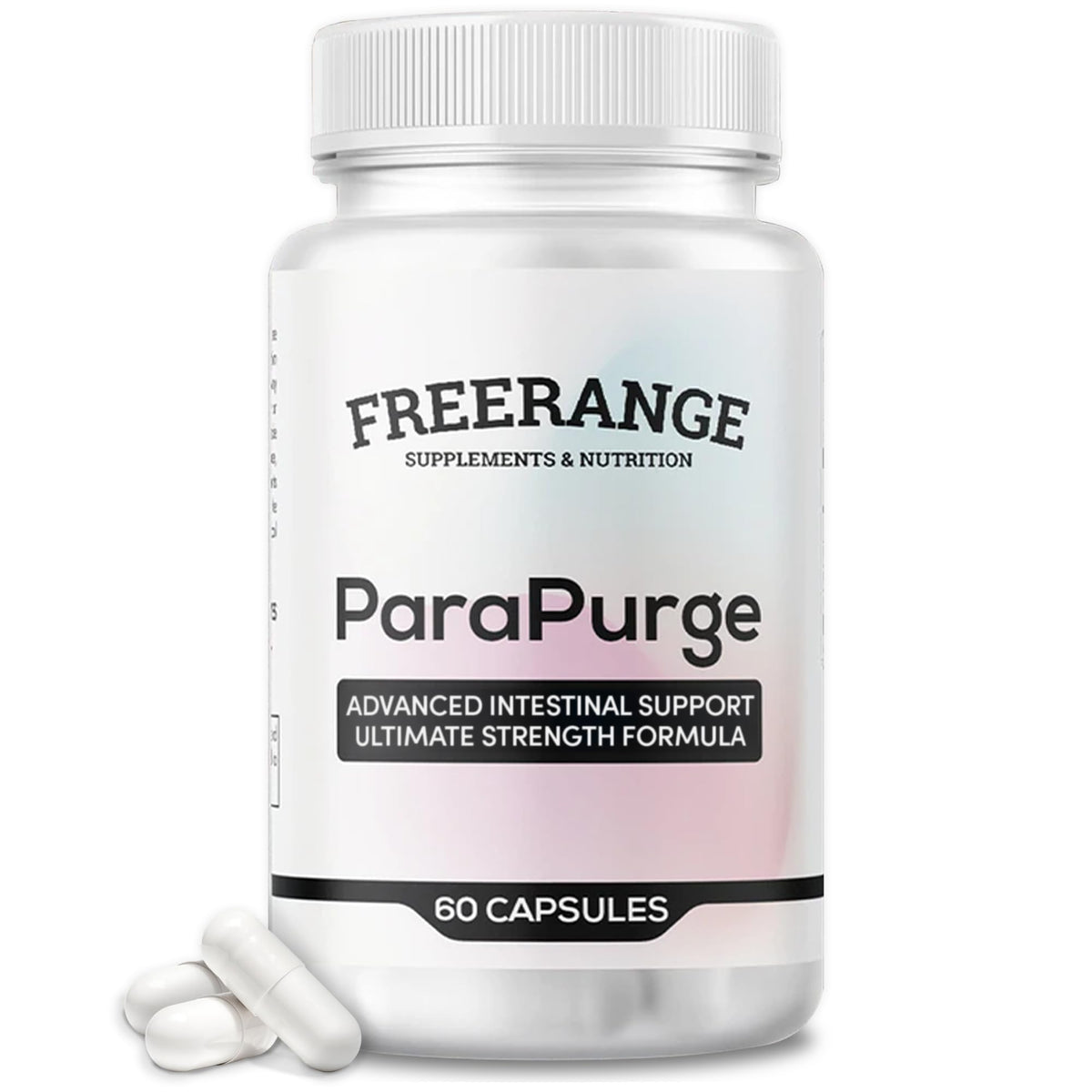 PARAPURGE Freerange: botella de 60 cápsulas para uso diario y apoyo digestivo