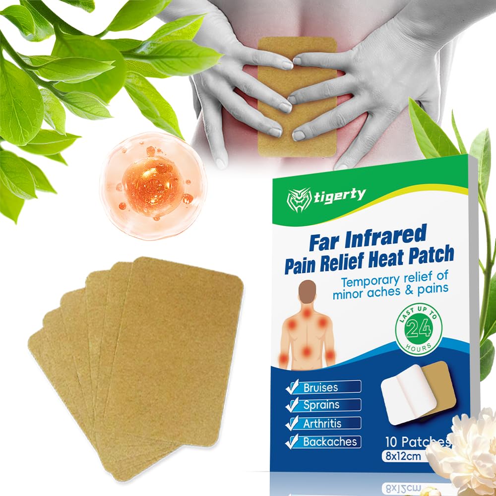 Parche de Hierbas Naturales para relieve de dolor en dorso, alivio localizado y discreto.