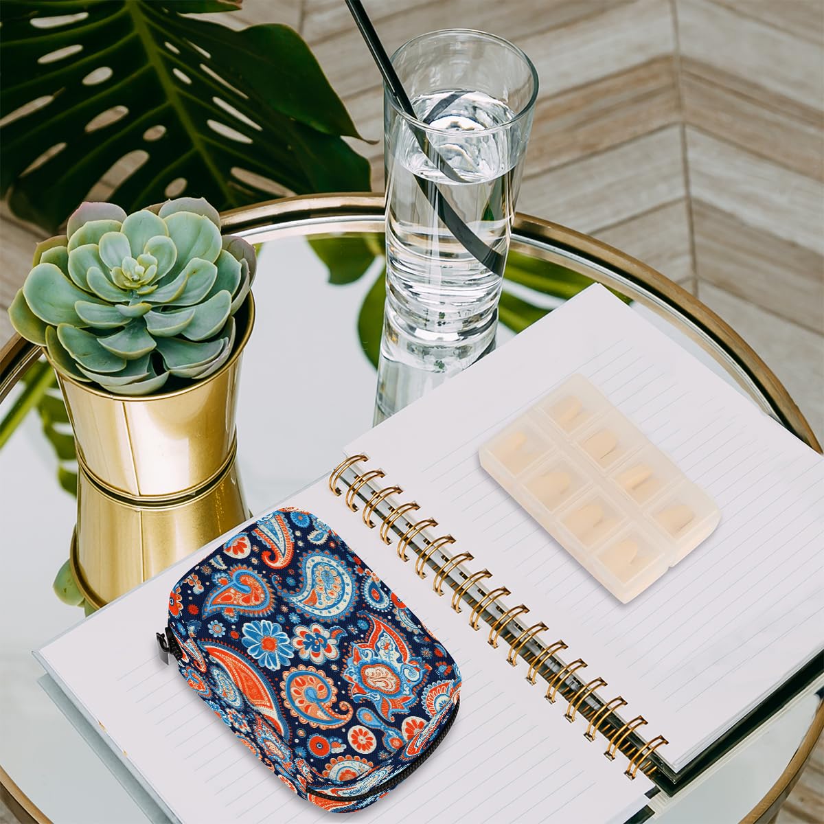 Pardick diseño floral práctico para viajes y uso diario.