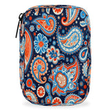 Pardick Flower Paisley organizador de pastillas de 7 días para viaje compacto.