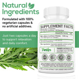 Parker Naturals Wild Lettuce Extract, sello GMP: garantiza calidad y pureza en cada lote.
