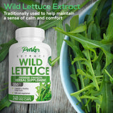 Parker Naturals Wild Lettuce Extract, uso nocturno: ritual relajante para favorecer descanso.