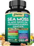 Parrox Sea Moss, botella, ideal para iniciar la rutina diaria.