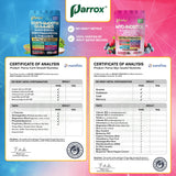 Parrox gominolas aroma agradable, experiencia sensorial de bienestar