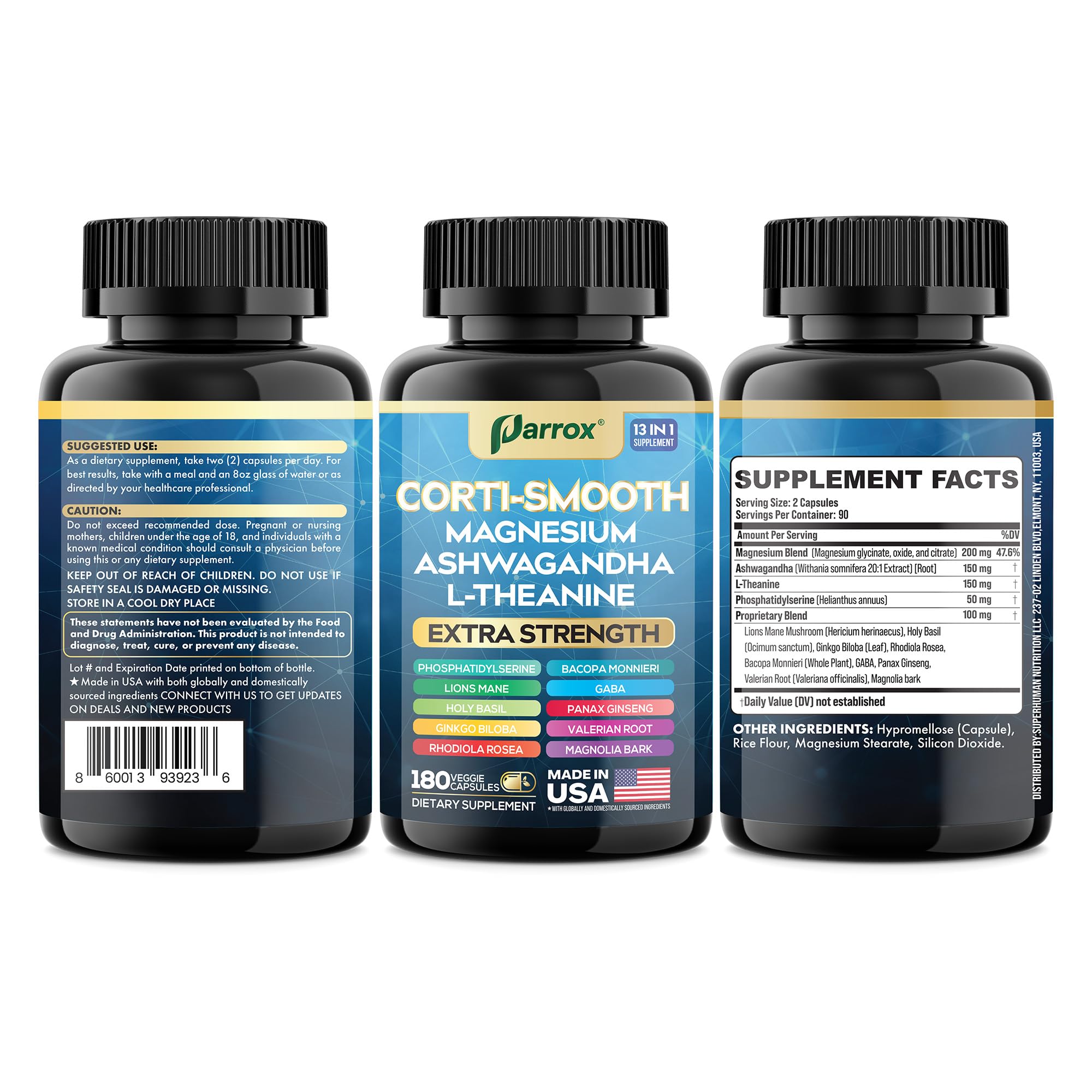 Parrox Corti-Smooth: caja en exhibición lista para una rutina simplificada.