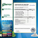 Parrox Corti-Smooth presentación natural, sin colorantes ni sabores artificiales.