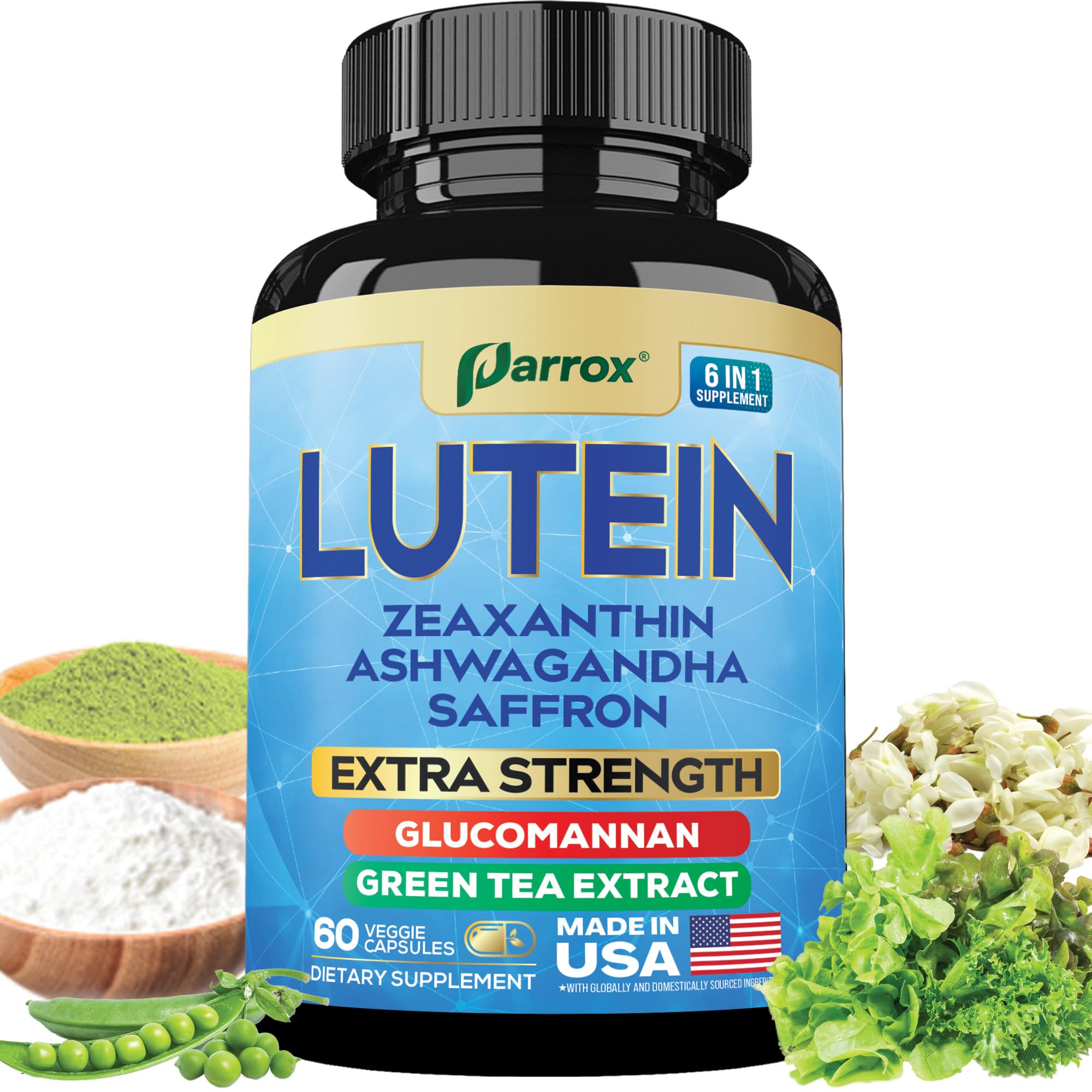 Parrox luteina-zeaxantina en capsulas para apoyo visual diario