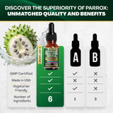 Parrox Moringa Drops, hojas aromáticas para energía diaria