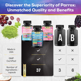 Parrox She Shines Set, apoyo cortisol con magnesio y adaptógenos.