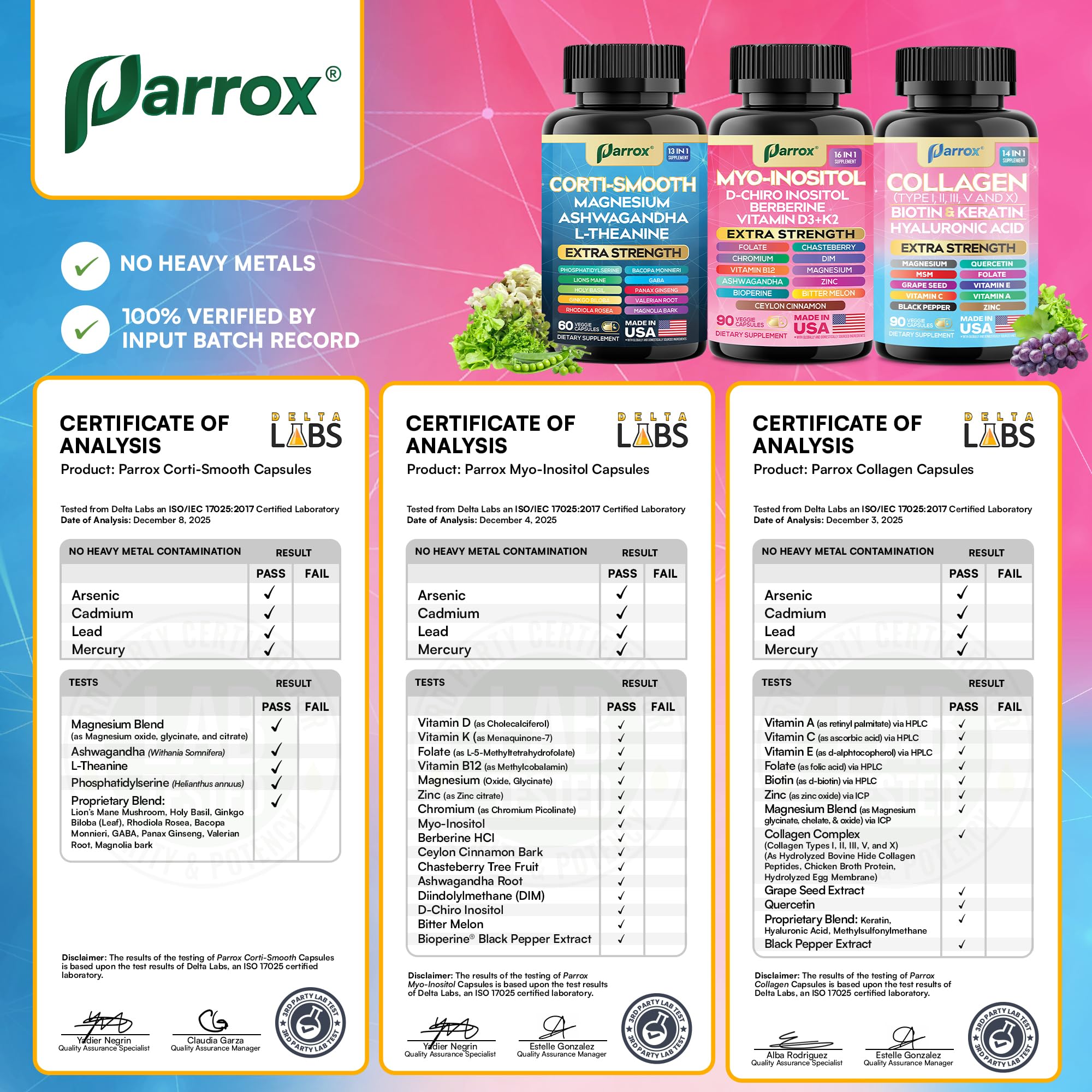 Parrox She Shines Set, complejo 14 en 1 para uso diario.