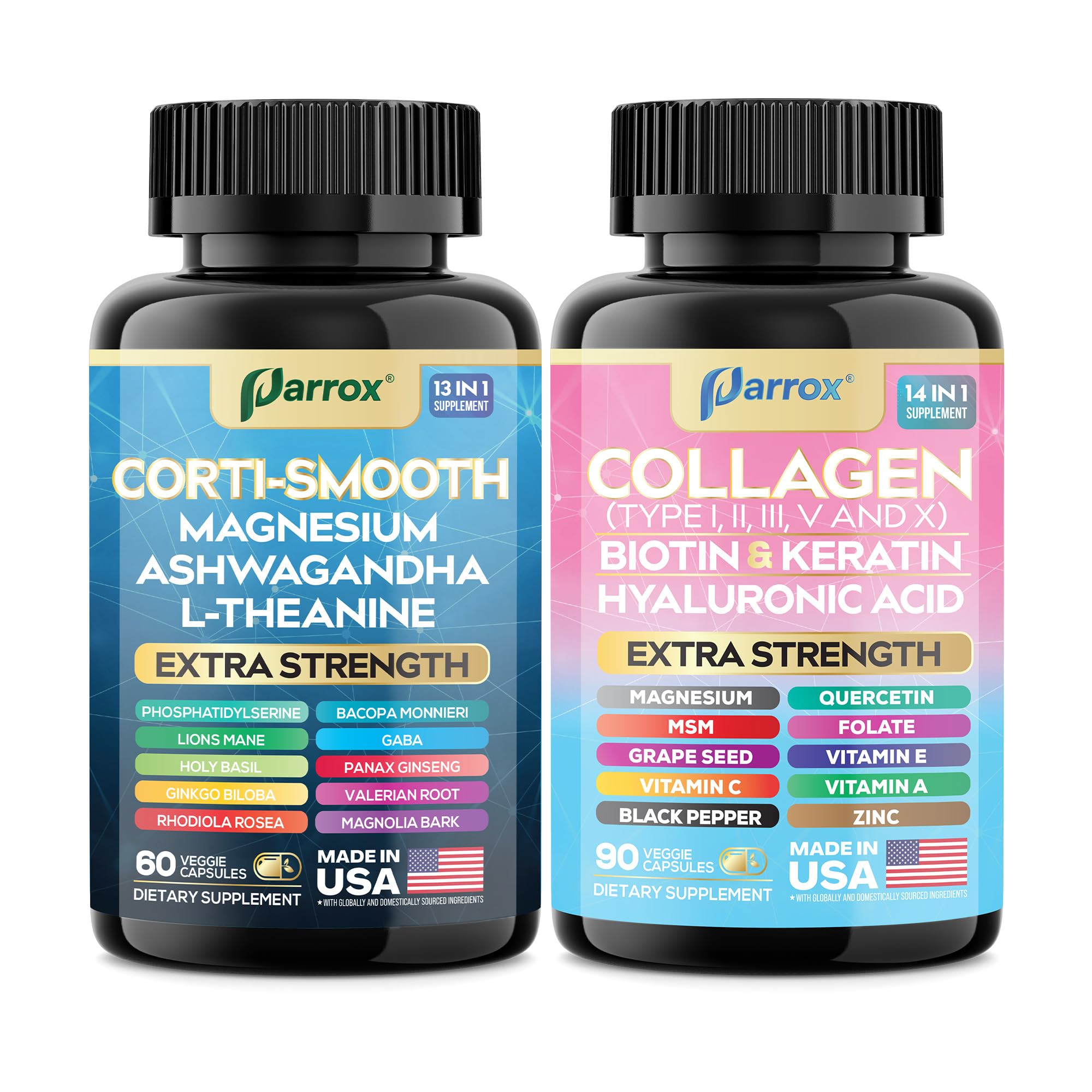 Parrox Shining Serenity Set facilita dosis diarias para rutina calmante.