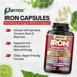 Vitamina C y zinc en Parrox para apoyo inmunitario diario