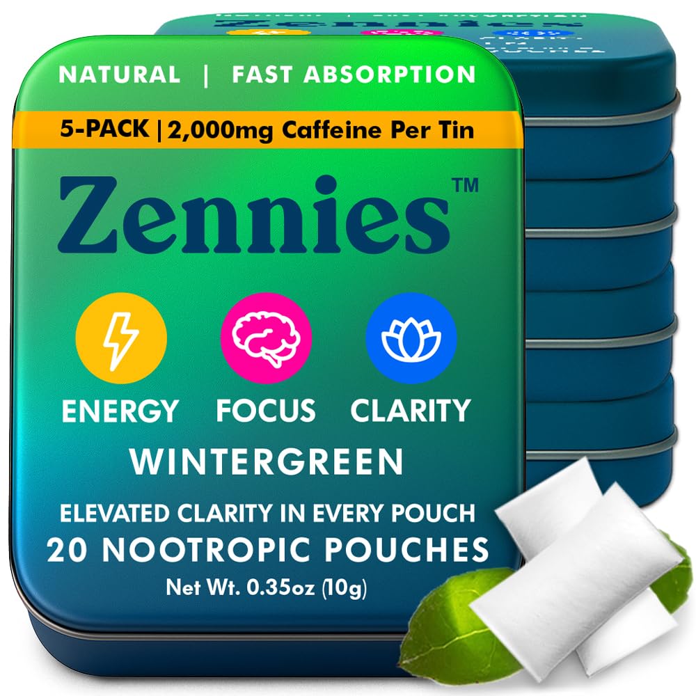 Parrox Zennies: bolsita cafeína nootrópico, uso discreto bajo el labio