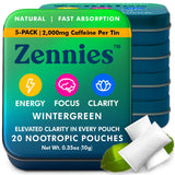 Parrox Zennies: bolsita cafeína nootrópico, uso discreto bajo el labio