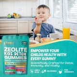 Parrox Zeolite Kids Detox Gummies, toma fácil, opción práctica para la rutina diaria